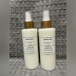 Trader Joe’s leave in conditioner set of two